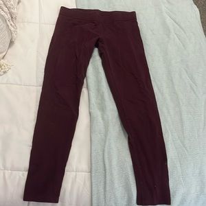AERIE | Deep Plum Cotton Leggings